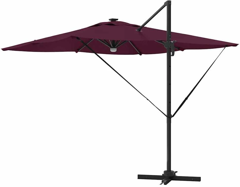 Roma Parasol Raudona 286 x 284 x 270 cm