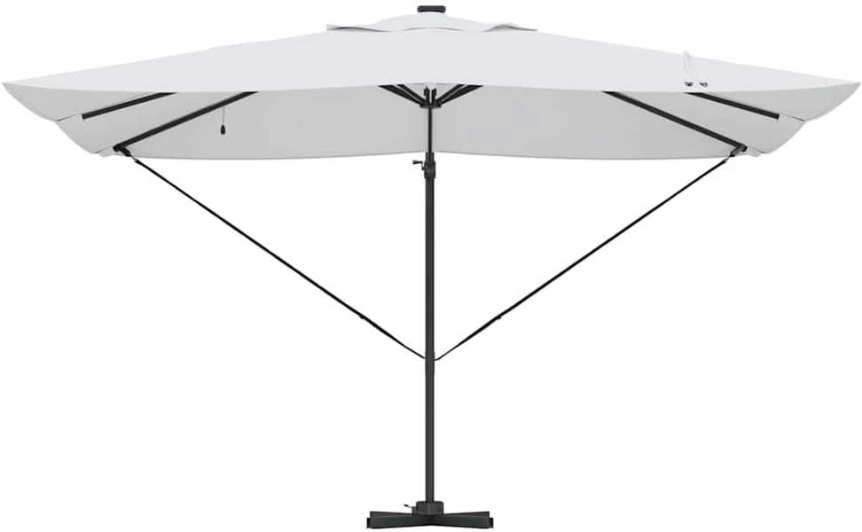 Skėtis nuo saulės 352 x 251 x 265 cm Poliesteris ir aliuminis