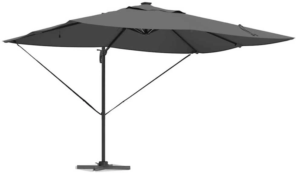 Skėtis nuo saulės 352 x 251 x 265 cm Poliesteris ir aliuminis