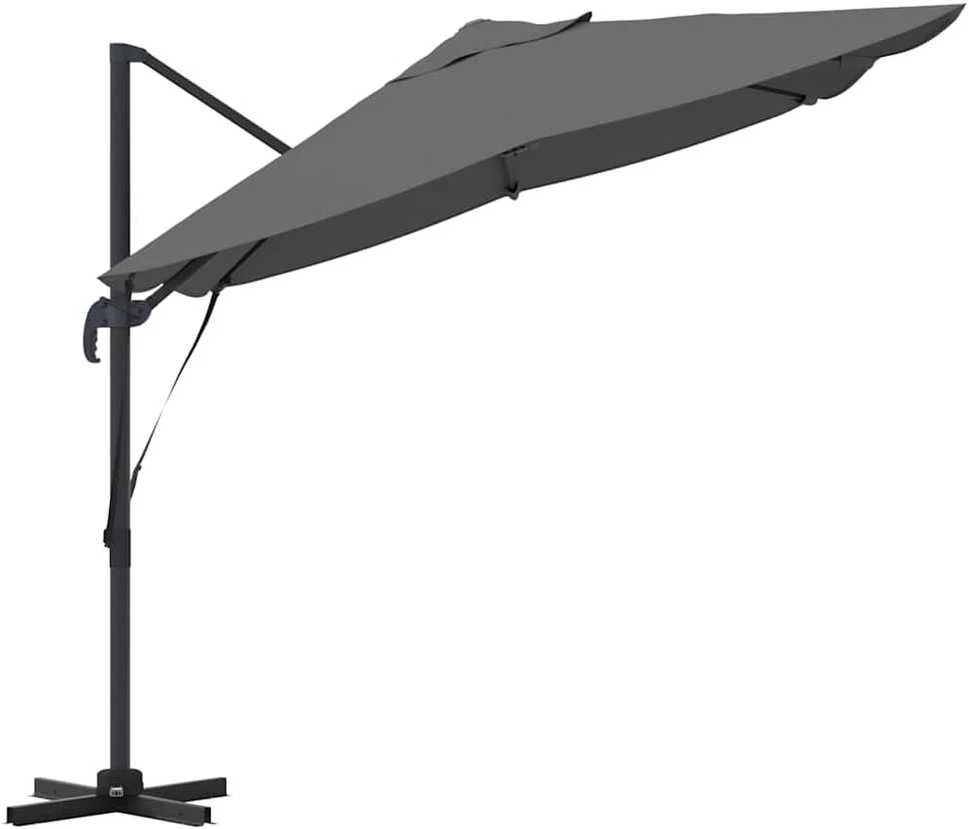 Skėtis nuo saulės 351 x 250 x 260 cm Poliesteris ir aliuminis