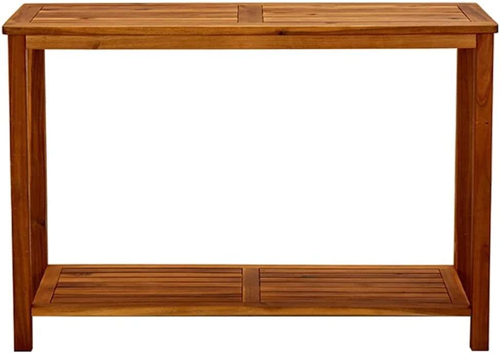Konsolinis sodo staliukas, 110x40x75cm, akacijos masyvas