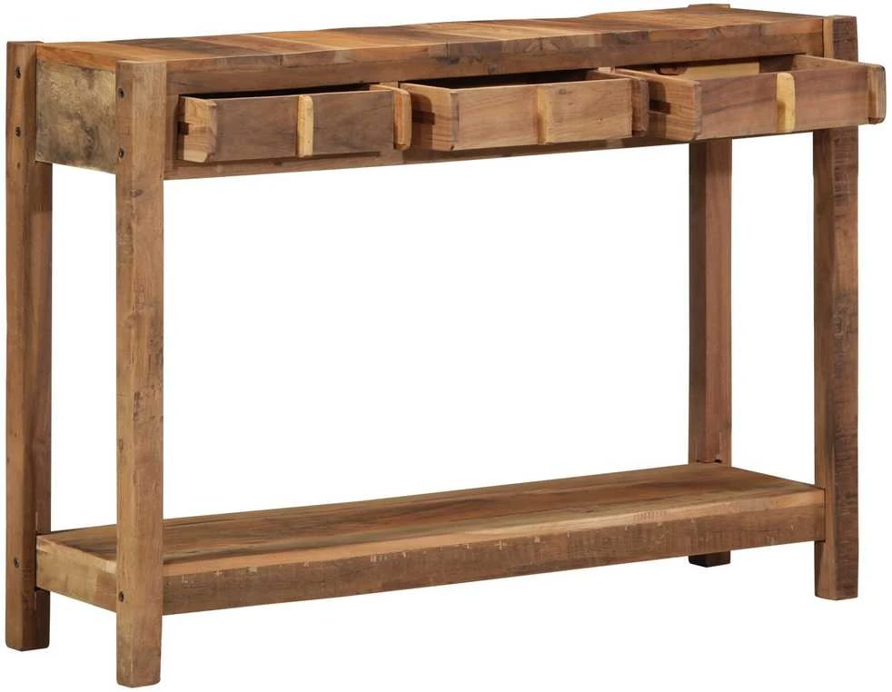 Konsolinis stalas Ruda 107 x 33 x 76 cm Kietas atkurtas medis