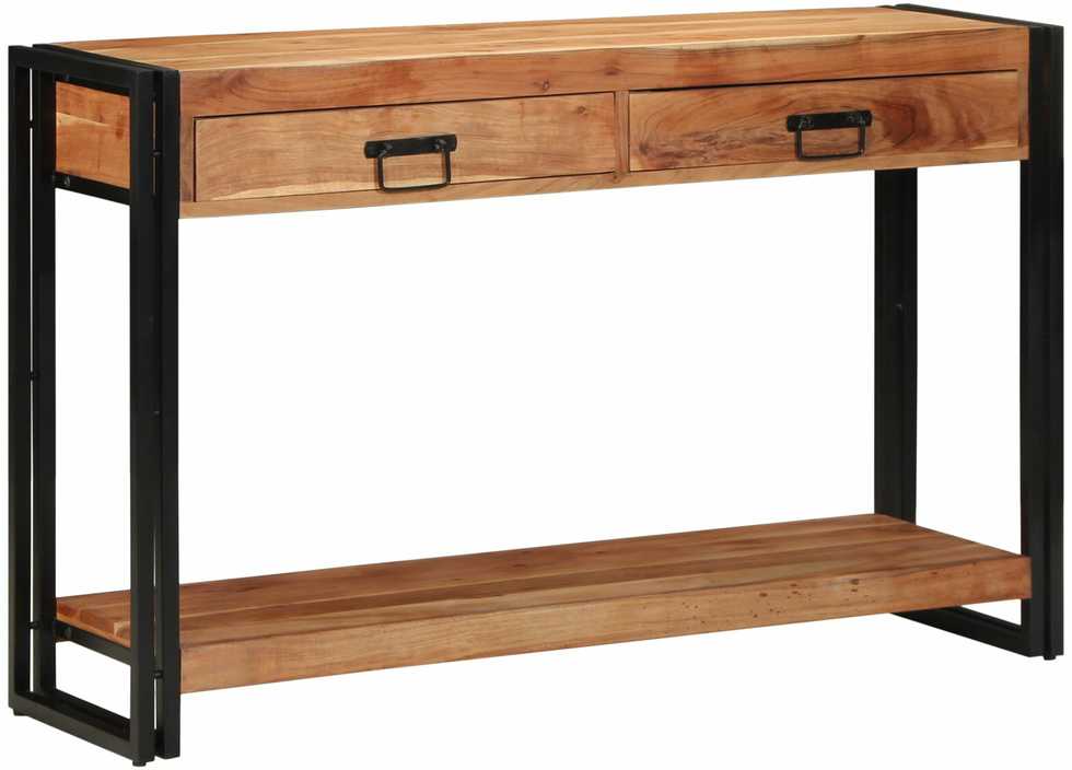 Konsolinis stalas Ruda 120 x 33 x 75 cm Kietos akacijos mediena