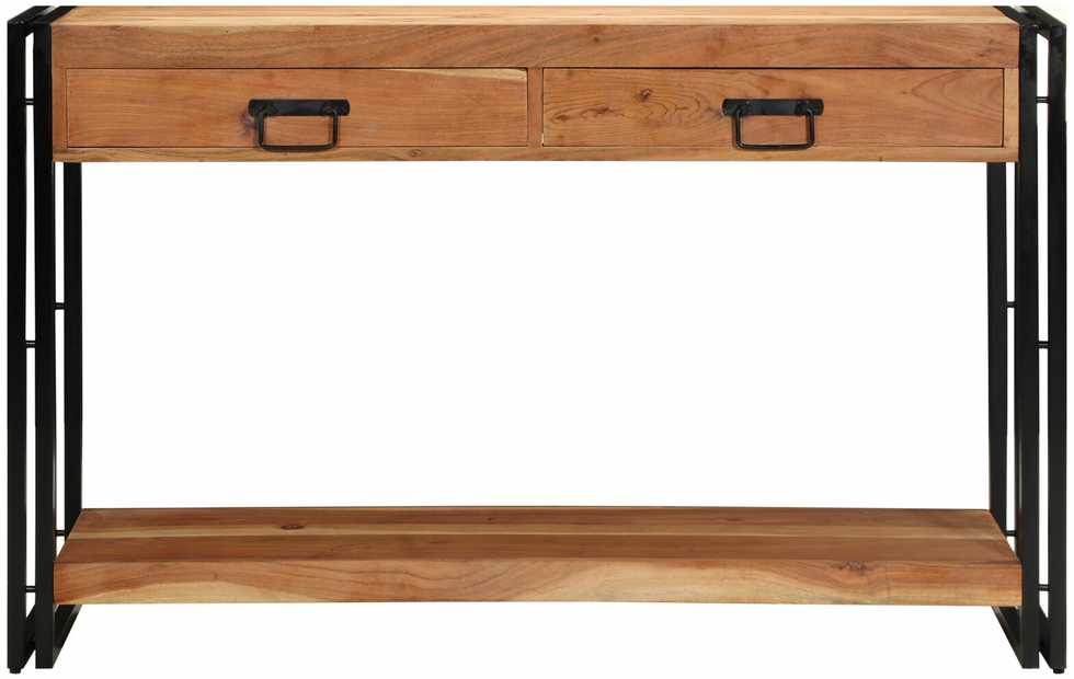 Konsolinis stalas Ruda 120 x 33 x 75 cm Kietos akacijos mediena