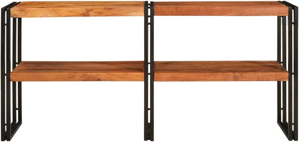 Konsolinis stalas Ruda 160 x 33 x 75 cm Kietos akacijos mediena
