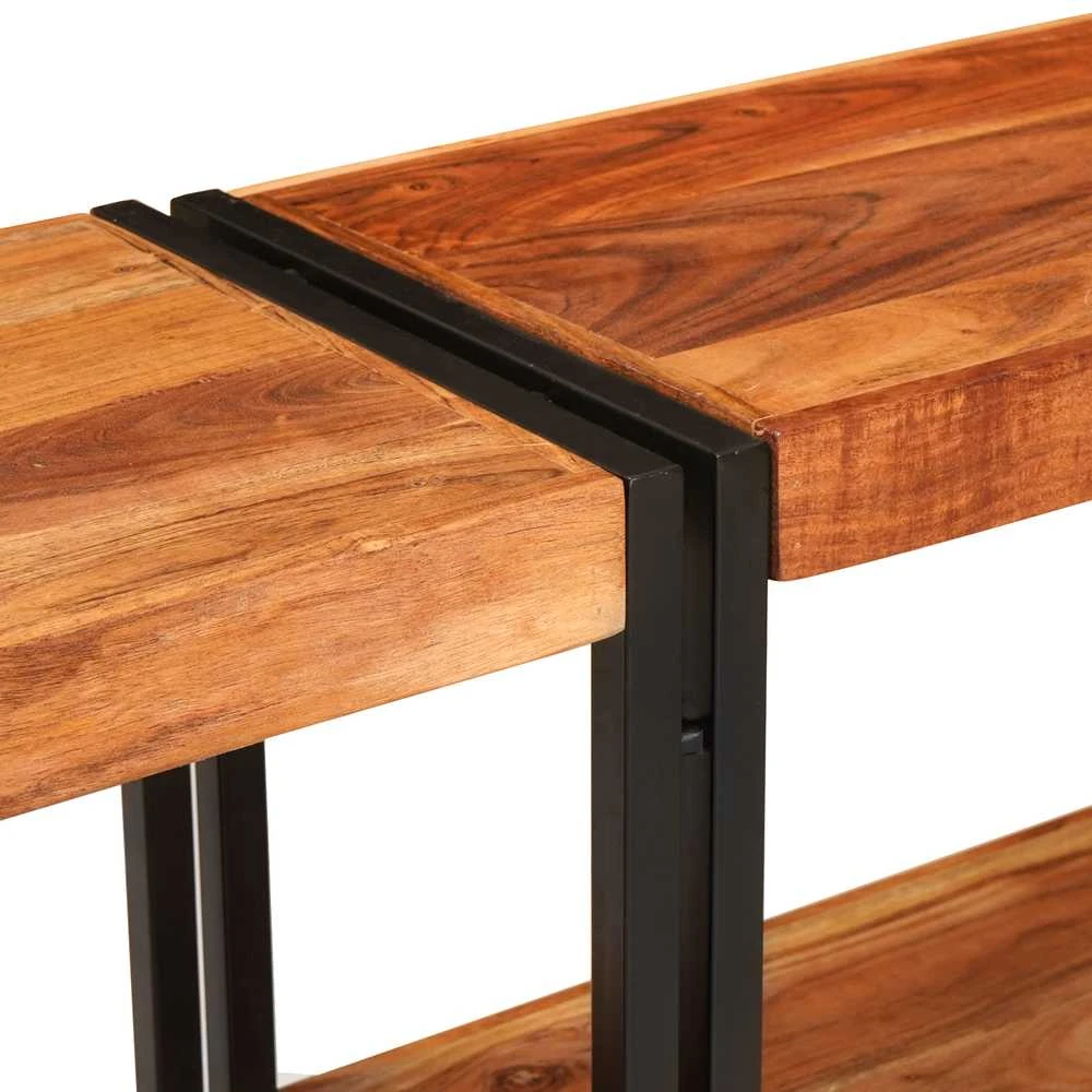 Konsolinis stalas Ruda 160 x 33 x 75 cm Kietos akacijos mediena
