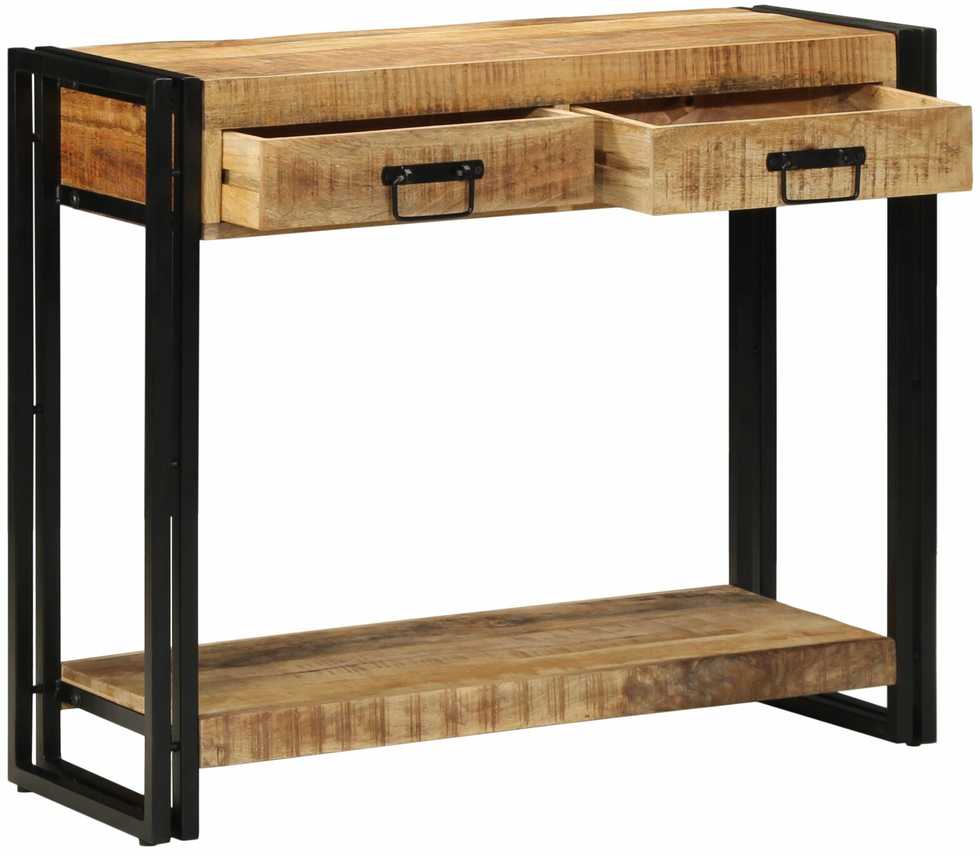 Konsolinis stalas Ruda 90 x 33 x 75 cm Kietas mango medis