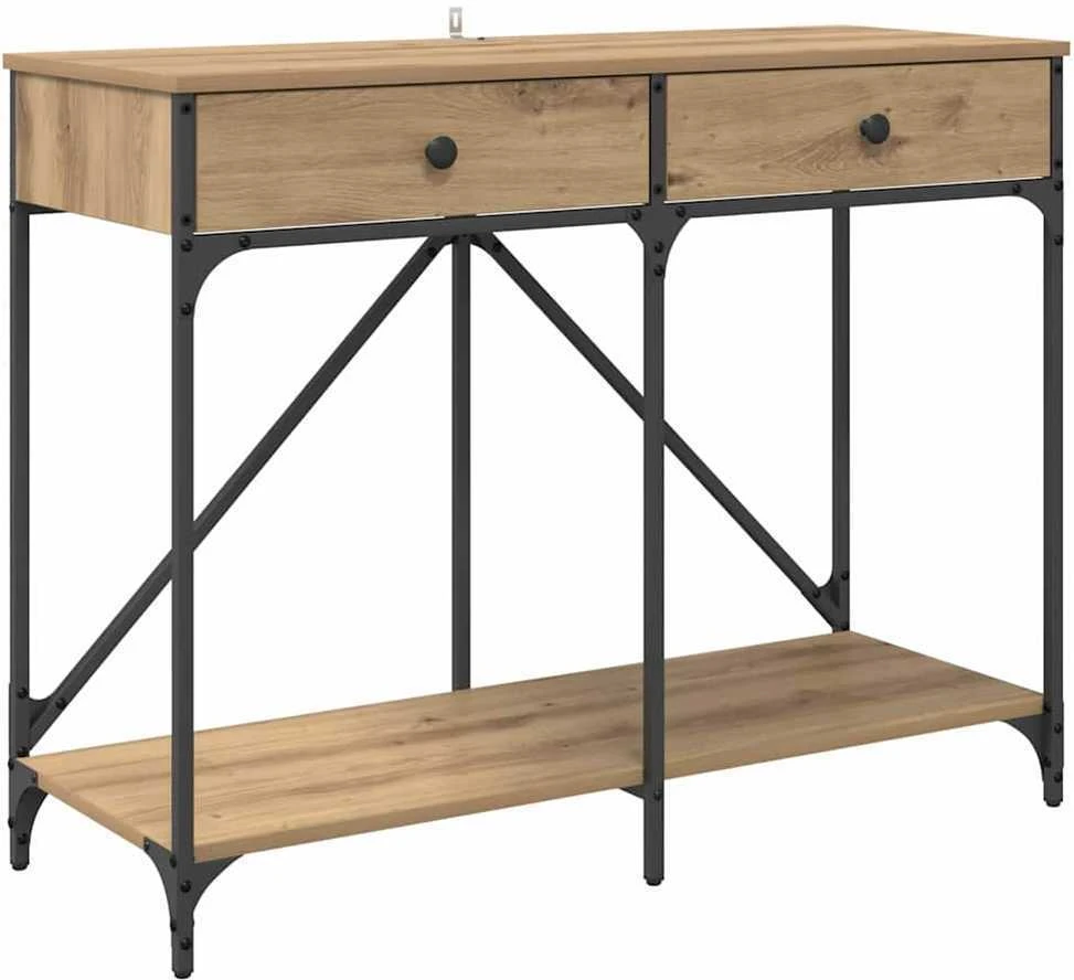 Konsolinis stalas Amatininkų ąžuolas 100 x 39 x 78,5 cm