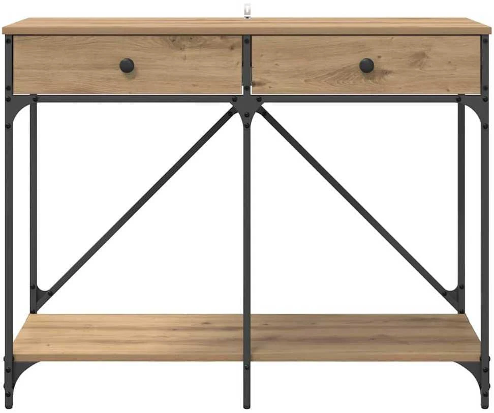 Konsolinis stalas Amatininkų ąžuolas 100 x 39 x 78,5 cm