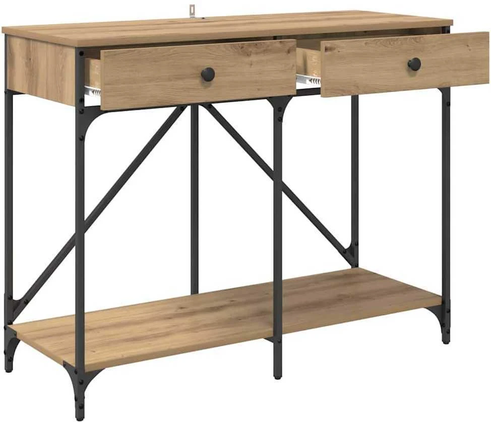 Konsolinis stalas Amatininkų ąžuolas 100 x 39 x 78,5 cm