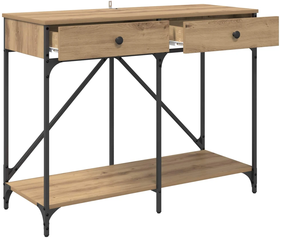 Konsolinis stalas Amatininkų ąžuolas 100 x 39 x 78,5 cm