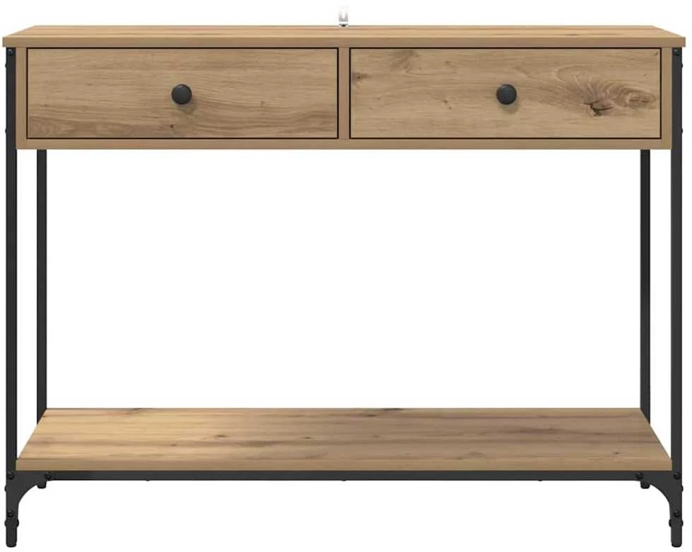 Konsolinis stalas Amatininkų ąžuolas 100 x 34,5 x 75 cm