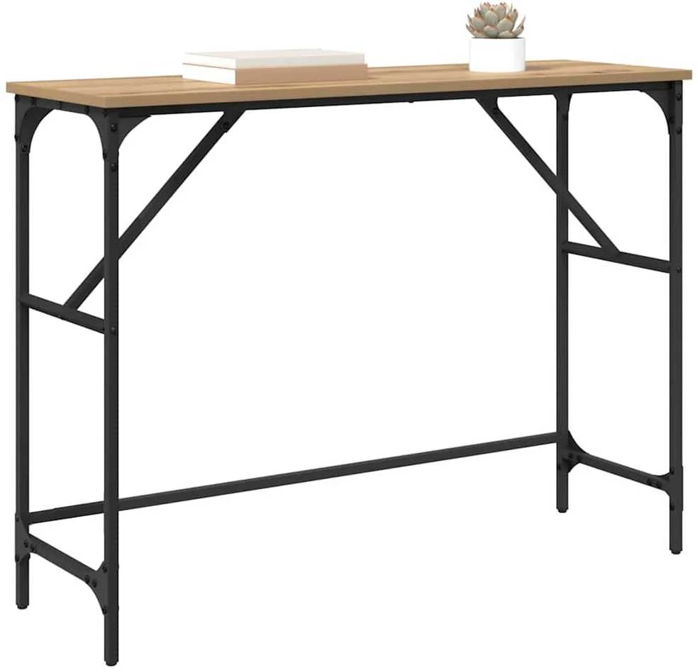 Konsolinis stalas Amatininkų ąžuolas 100 x 32 x 75 cm