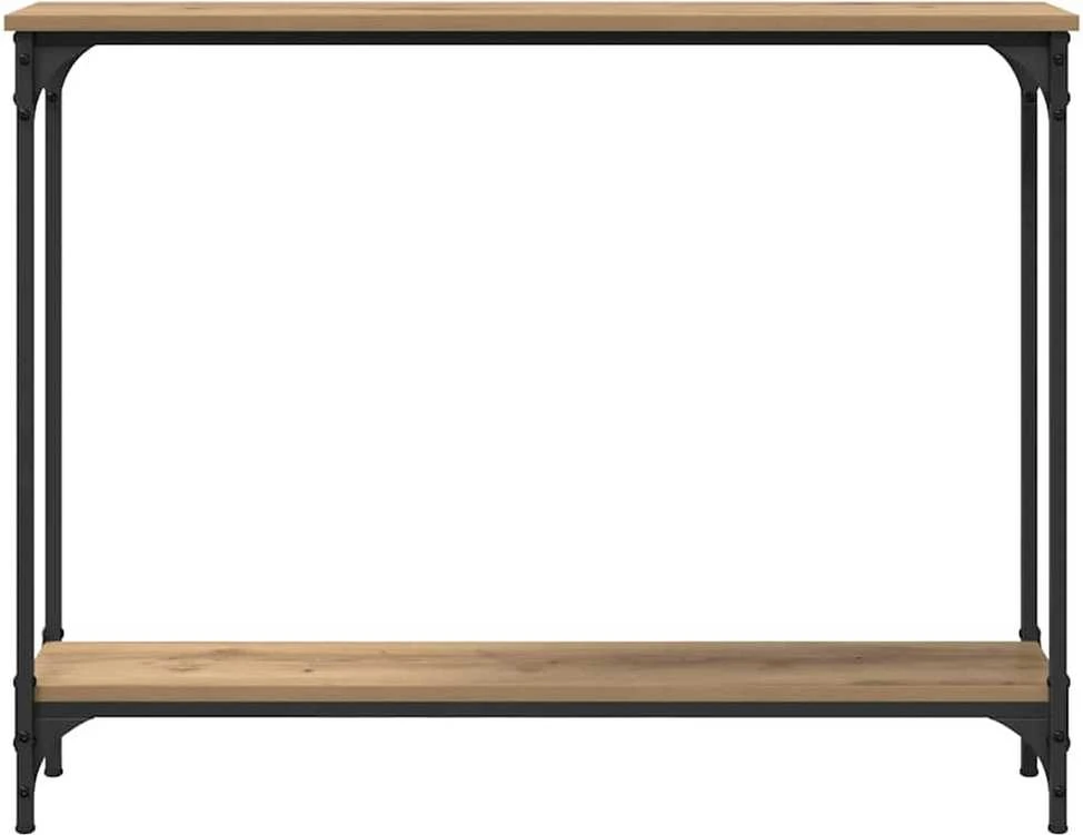 Konsolinis stalas Amatininkų ąžuolas 100 x 22,5 x 75 cm