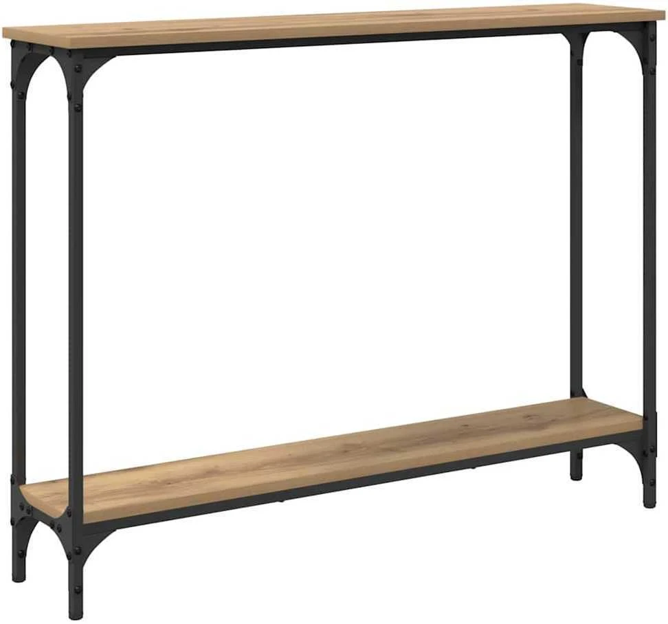 Konsolinis stalas Amatininkų ąžuolas 100 x 22,5 x 75 cm