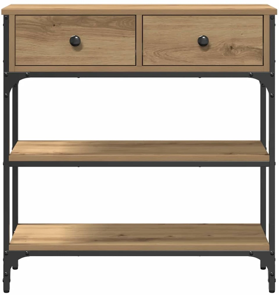 Konsolinis stalas Amatininkų ąžuolas 72.5 x 25 x 75 cm