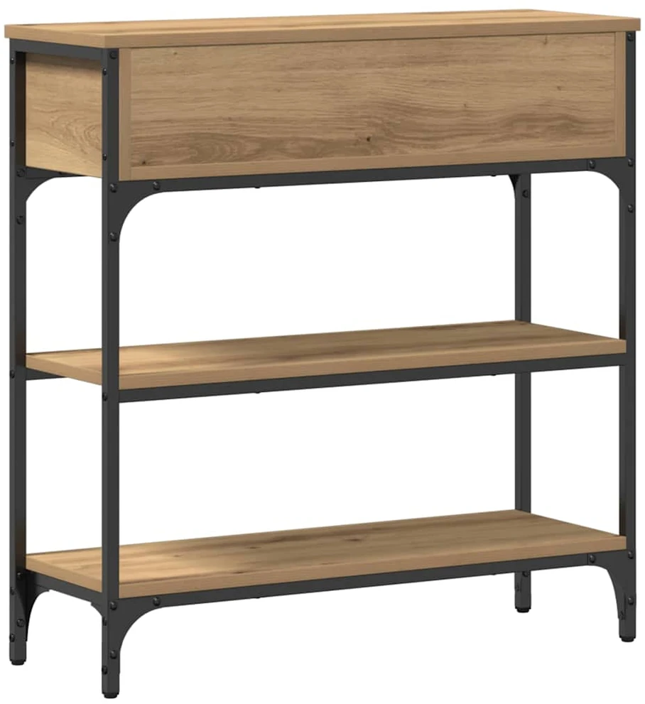 Konsolinis stalas Amatininkų ąžuolas 72.5 x 25 x 75 cm