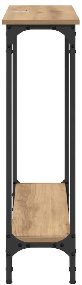 Konsolinis stalas Amatininkų ąžuolas 75 x 22,5 x 75 cm
