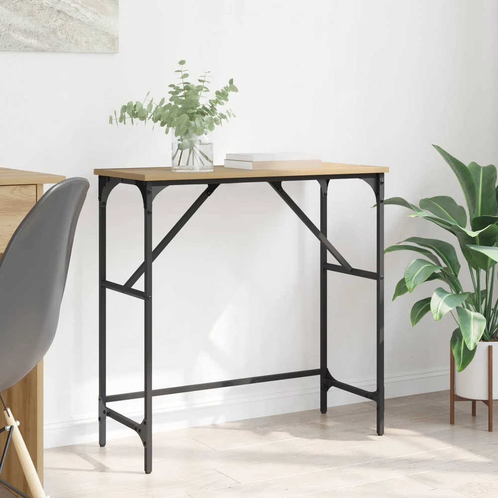 Konsolinis stalas Amatininkų ąžuolas 75 x 32 x 75 cm
