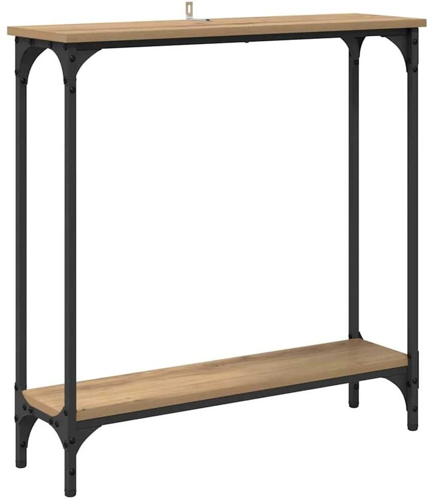 Konsolinis stalas Amatininkų ąžuolas 75 x 22,5 x 75 cm