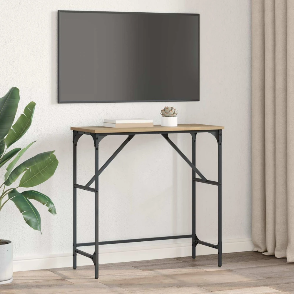 Konsolinis stalas Amatininkų ąžuolas 75 x 32 x 75 cm