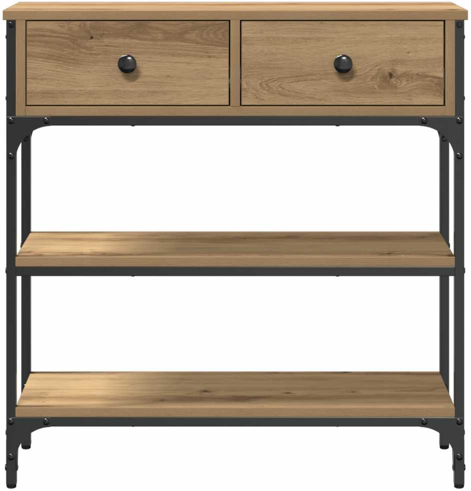 Konsolinis stalas Amatininkų ąžuolas 72.5 x 25 x 75 cm