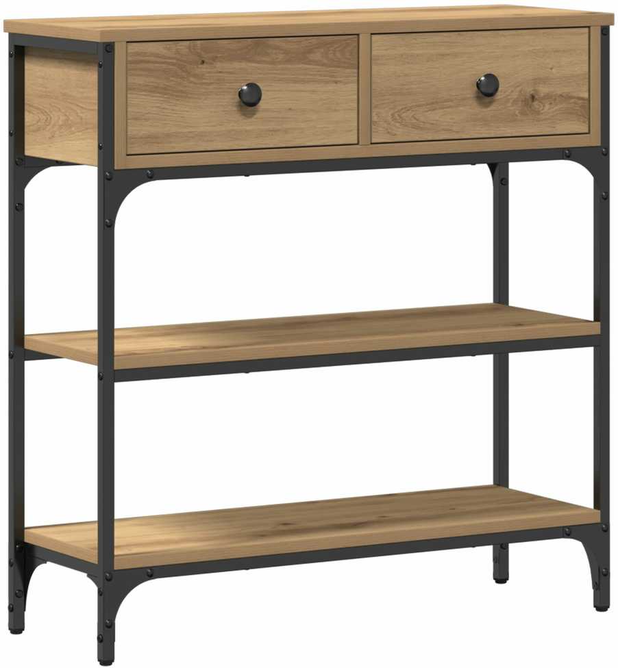 Konsolinis stalas Amatininkų ąžuolas 72.5 x 25 x 75 cm