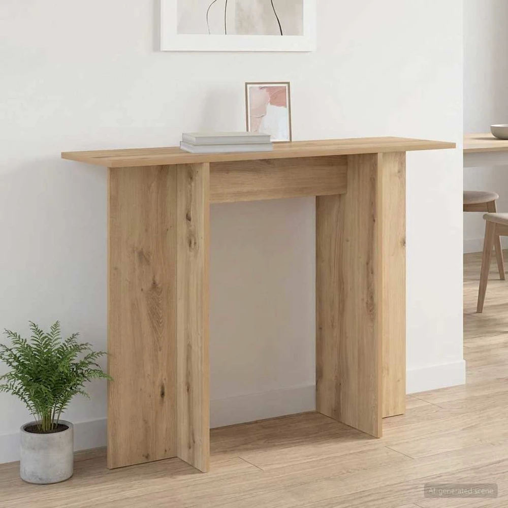 Konsolinis stalas Artisano ąžuolo 100 x 30 x 75 cm