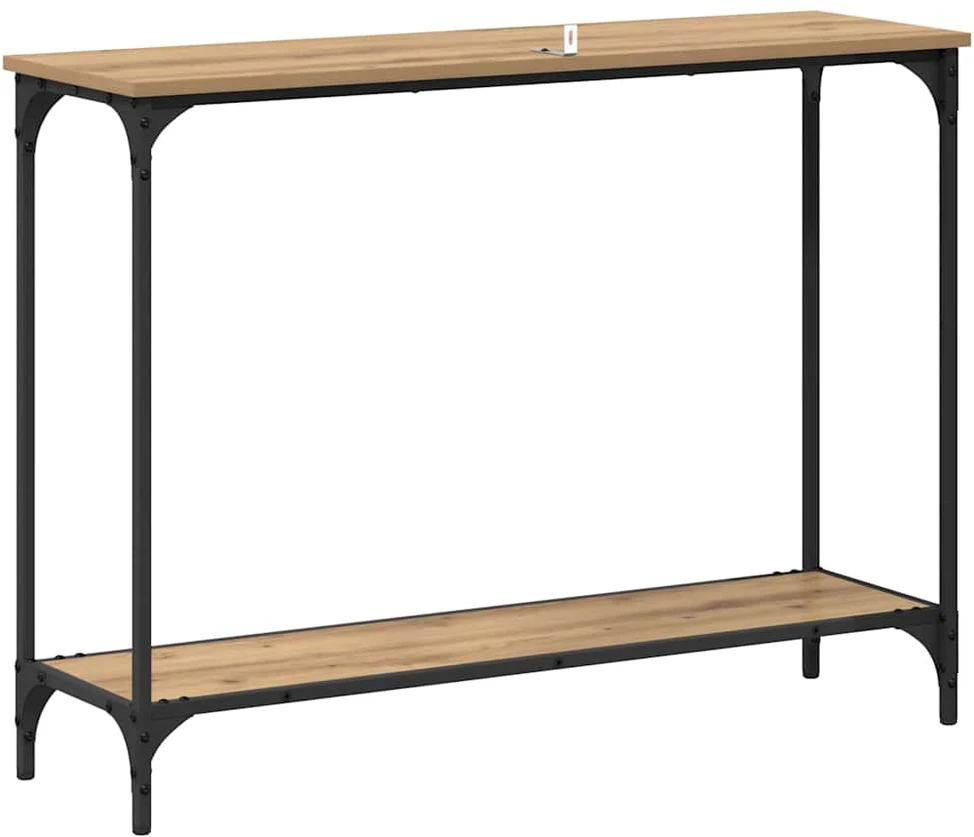 Konsolinis stalas artisano ąžuolo 101 x 30.5 x 75 cm