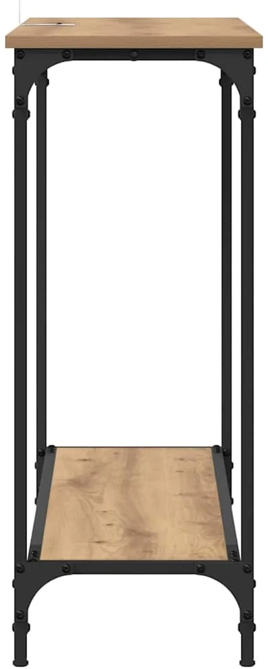 Konsolinis stalas artisano ąžuolo 101 x 30.5 x 75 cm