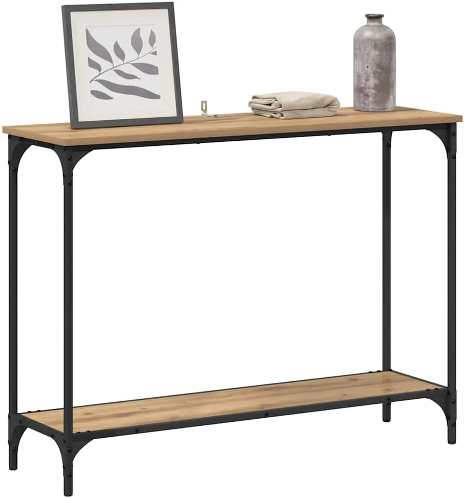 Konsolinis stalas artisano ąžuolo 101 x 30.5 x 75 cm