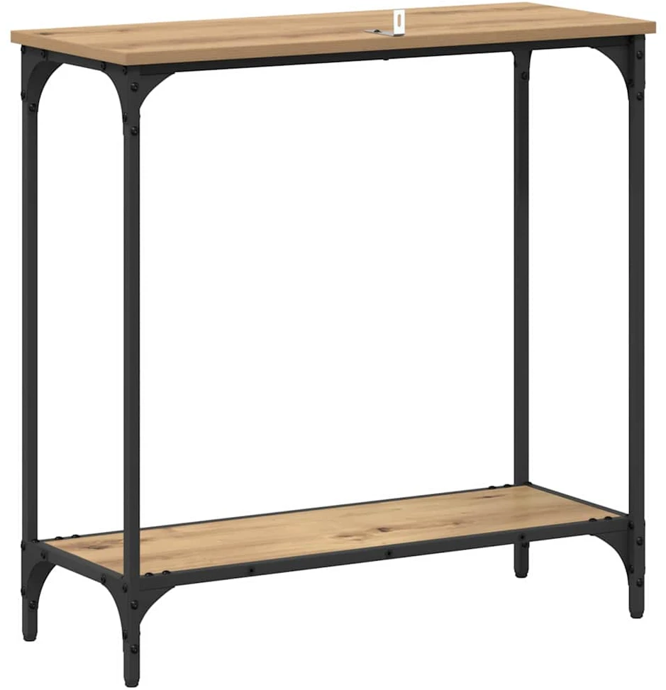 Konsolinis stalas artisano ąžuolo 75 x 30.5 x 75 cm