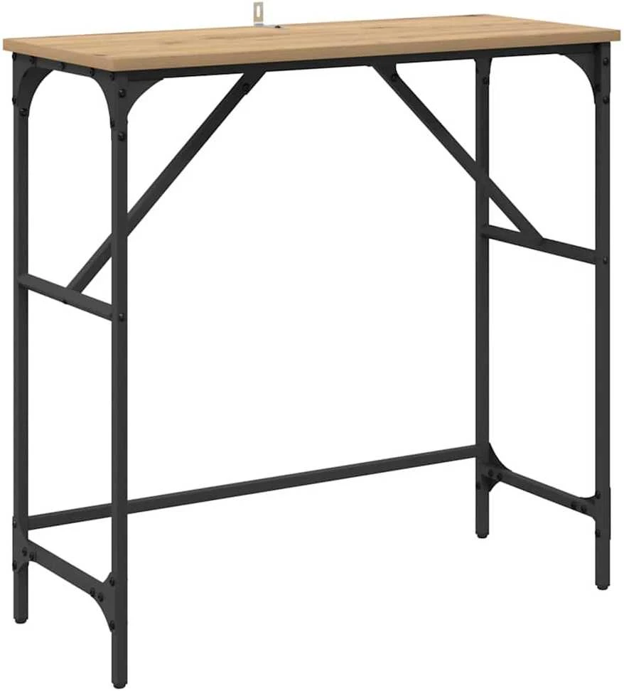 Konsolinis stalas Amatininkų ąžuolas 75 x 32 x 75 cm