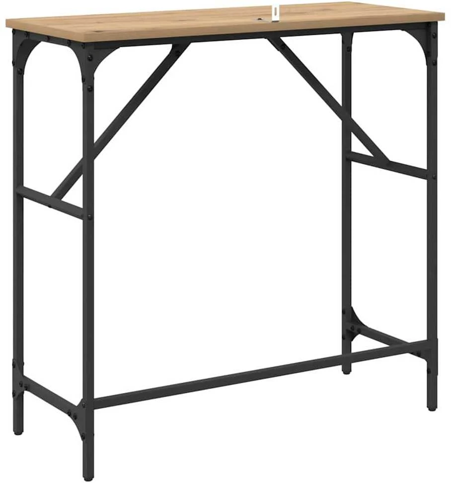 Konsolinis stalas Amatininkų ąžuolas 75 x 32 x 75 cm