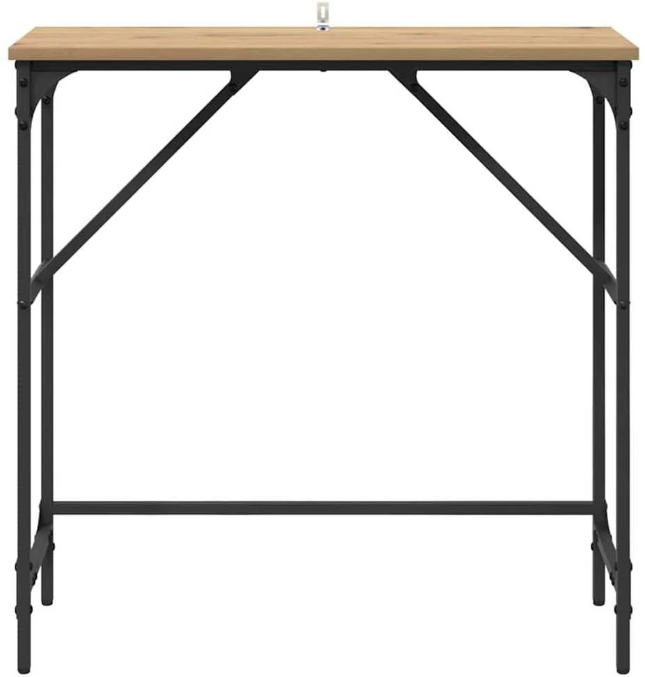 Konsolinis stalas Amatininkų ąžuolas 75 x 32 x 75 cm