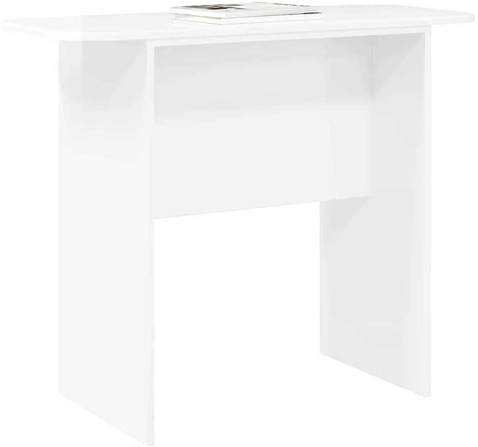 Konsolinis stalas Aukštai blizganti balta 93 x 40 x 75 cm