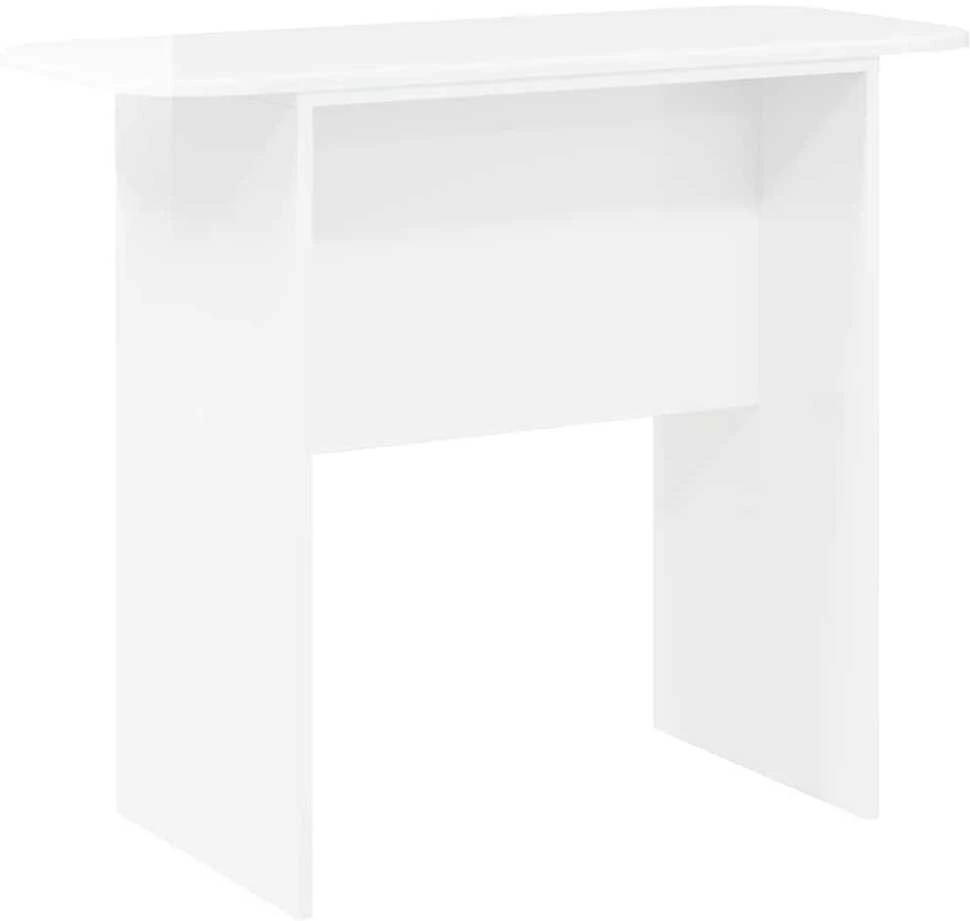 Konsolinis stalas Aukštai blizganti balta 93 x 40 x 75 cm