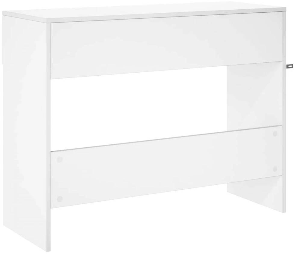 Konsolinis staliukas Balta 96,5 x 38 x 75 cm Apdirbta mediena