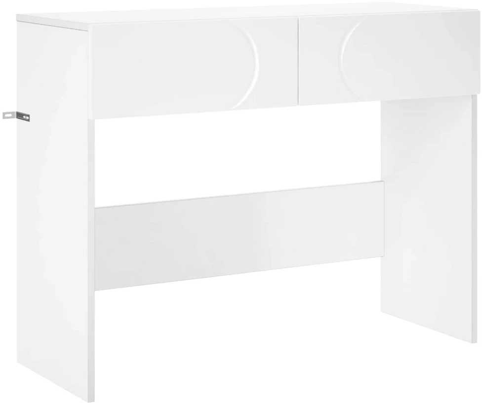 Konsolinis staliukas Balta 96,5 x 38 x 75 cm Apdirbta mediena