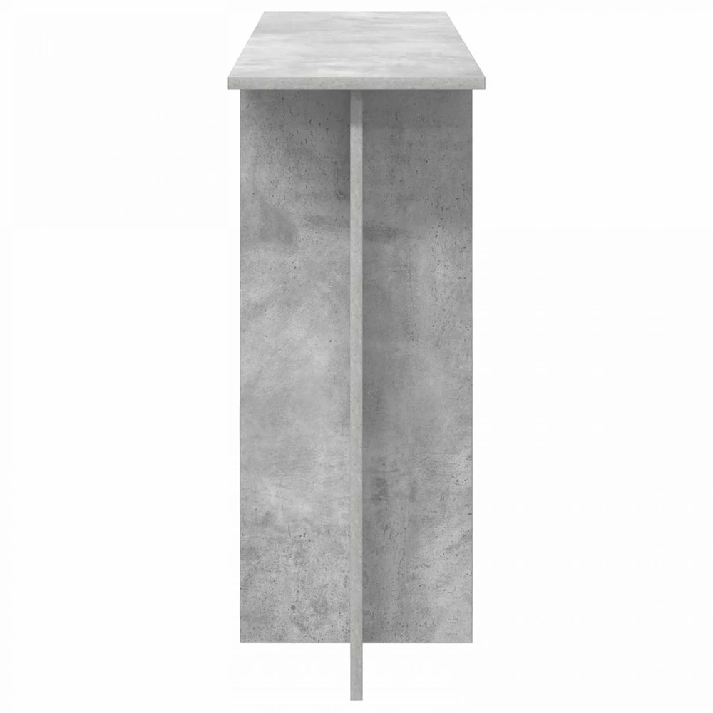Konsolinis stalas Betono pilka 100 x 30 x 75 cm