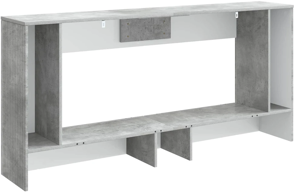Konsolinis stalas Betono Pilka 155 x 29 x 74 cm