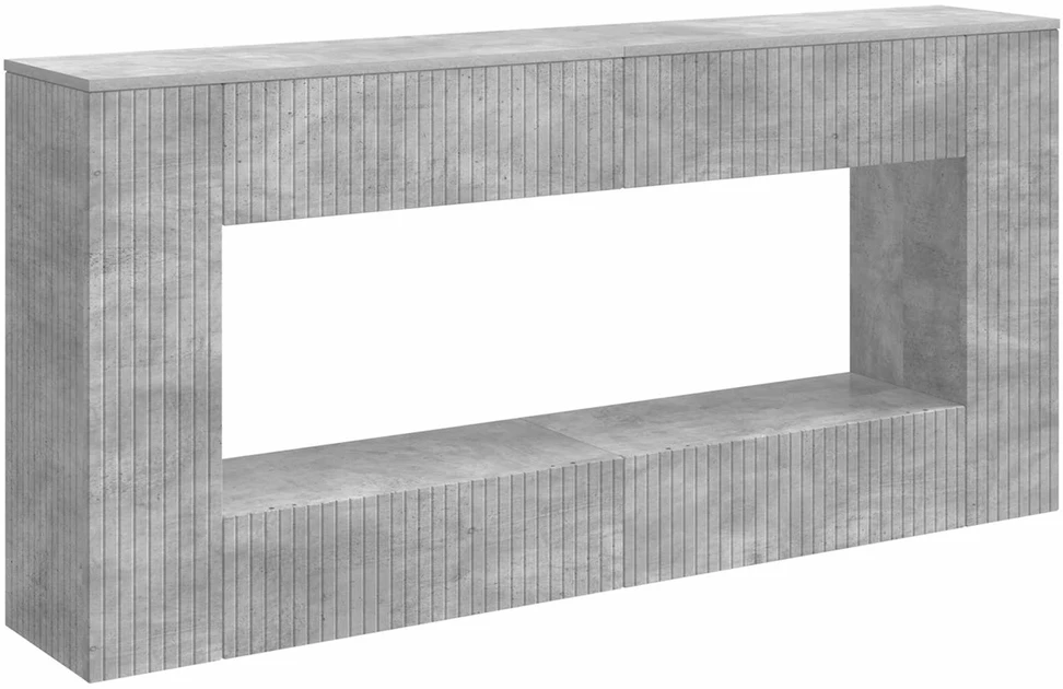 Konsolinis stalas Betono Pilka 155 x 29 x 74 cm