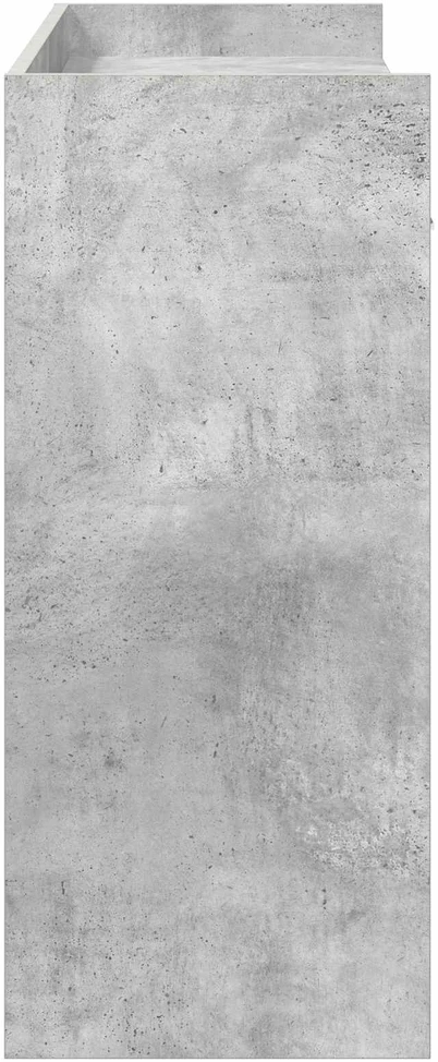 Konsolinis stalas Betono pilka 90 x 35 x 80 cm Apdirbta mediena