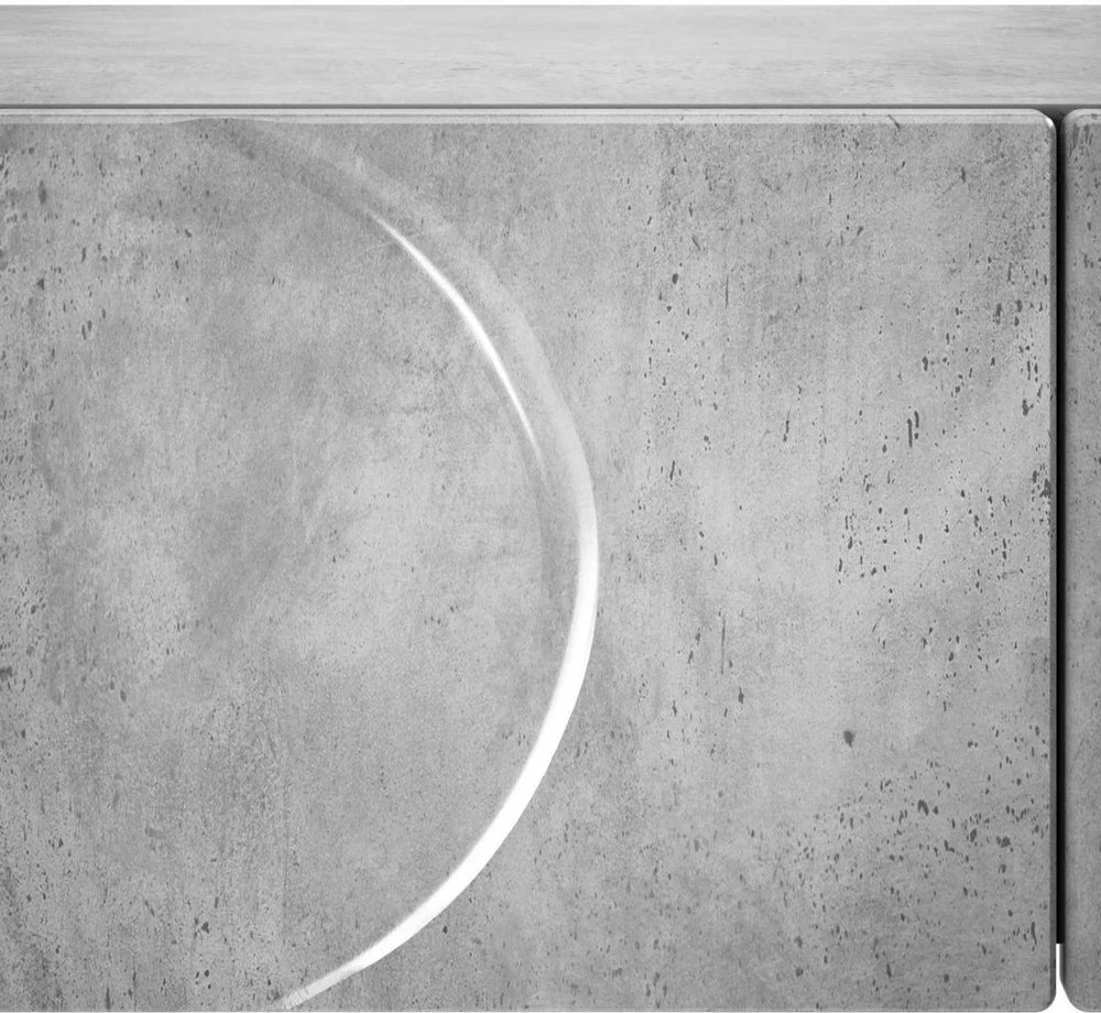 Konsolinis staliukas Betono pilka 96,5 x 38 x 75 cm