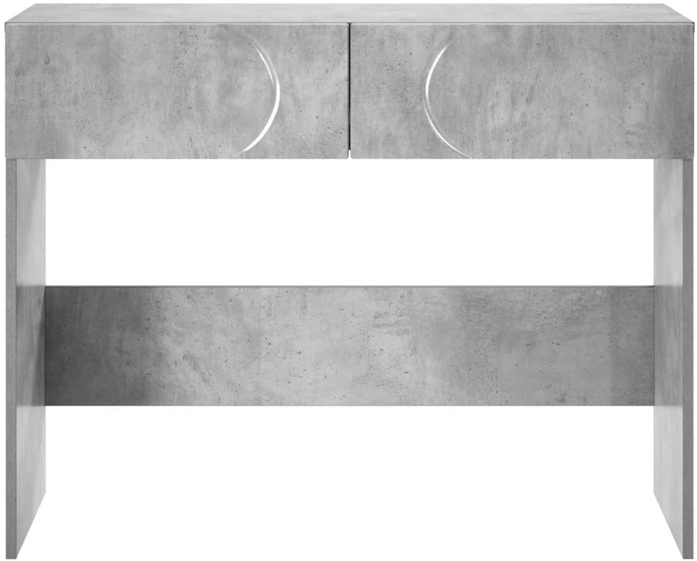Konsolinis staliukas Betono pilka 96,5 x 38 x 75 cm