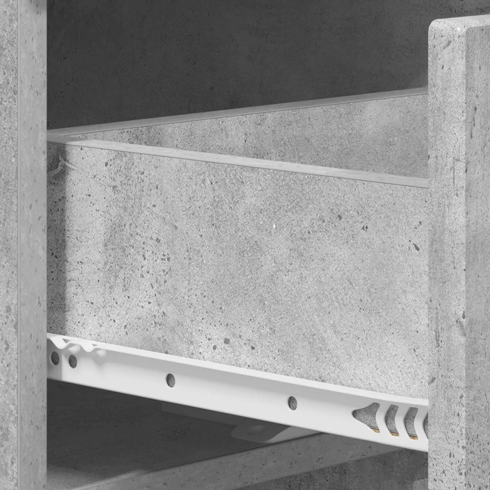 Konsolinis staliukas Betono pilka 96,5 x 38 x 75 cm