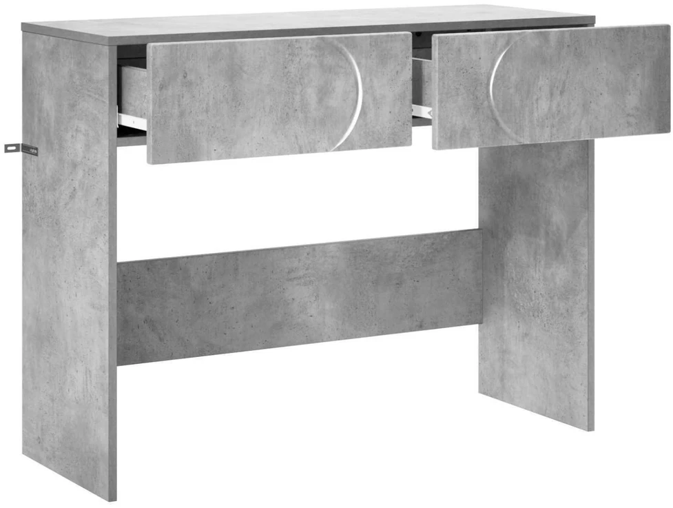 Konsolinis staliukas Betono pilka 96,5 x 38 x 75 cm