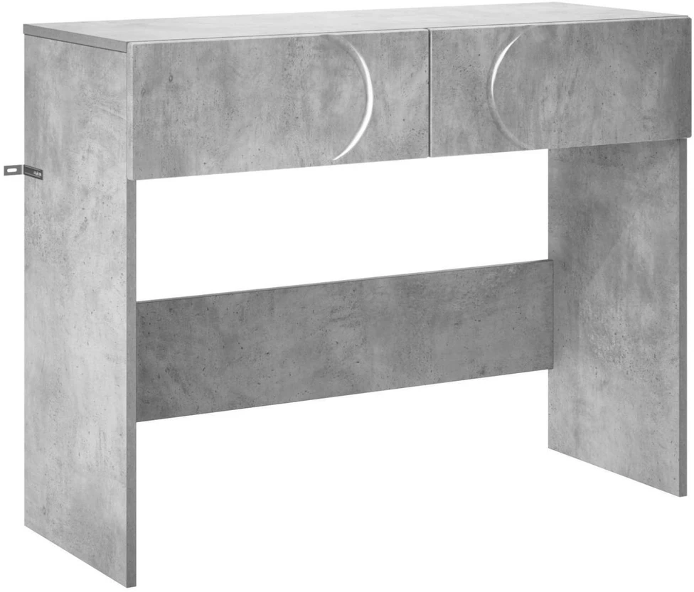 Konsolinis staliukas Betono pilka 96,5 x 38 x 75 cm