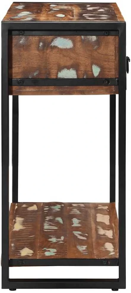 konsolinis stalas daugiaspalvis 100x35x75 cm