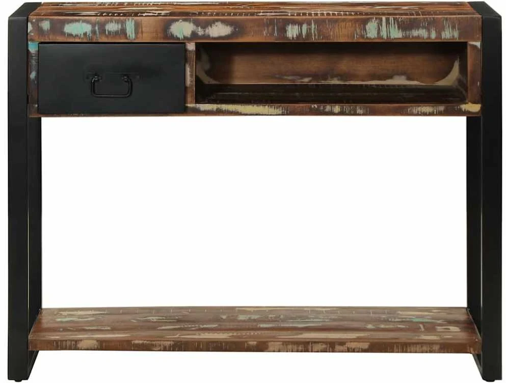 konsolinis stalas daugiaspalvis 100x35x75 cm